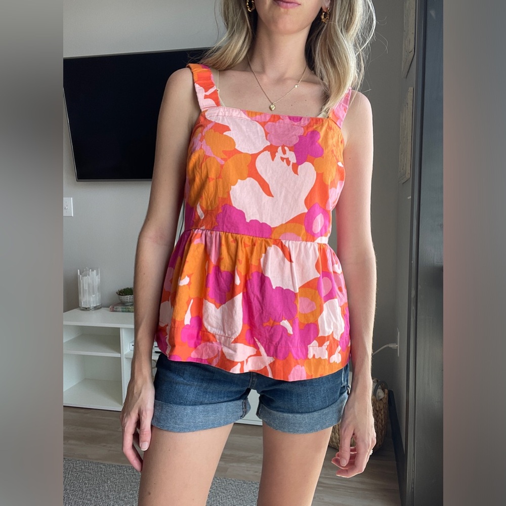 Free Assembly Bright Floral Tank